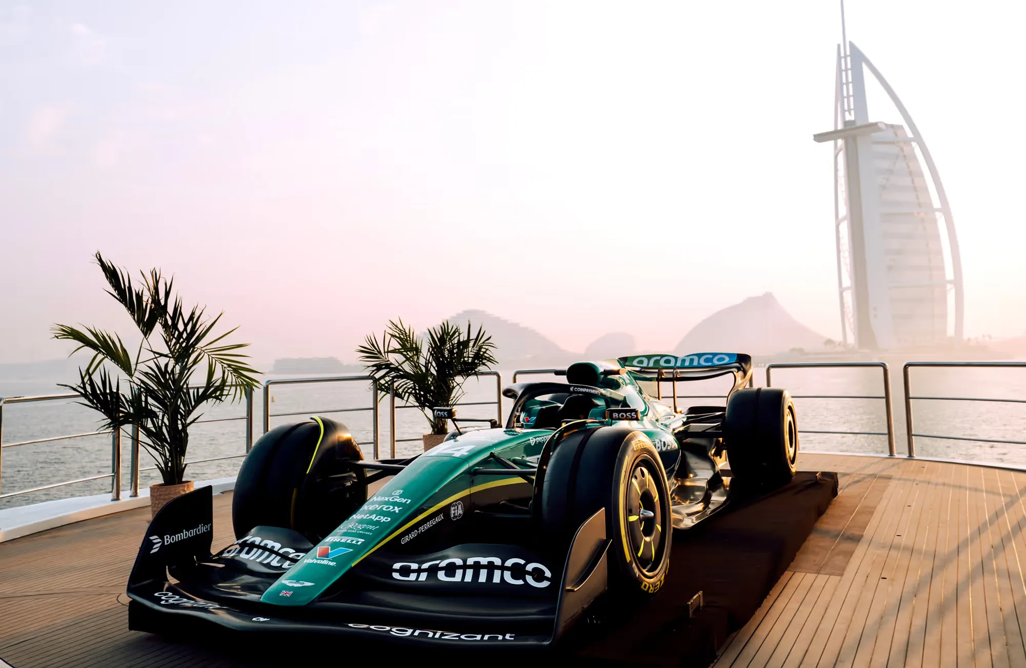 Superyacht hospitality at Yas Marina in Abu Dhabi